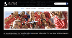 Desktop Screenshot of centaurawards.com